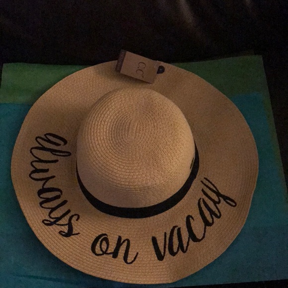 Summer/Beach Hat Always on Vacay - Picture 4 of 4